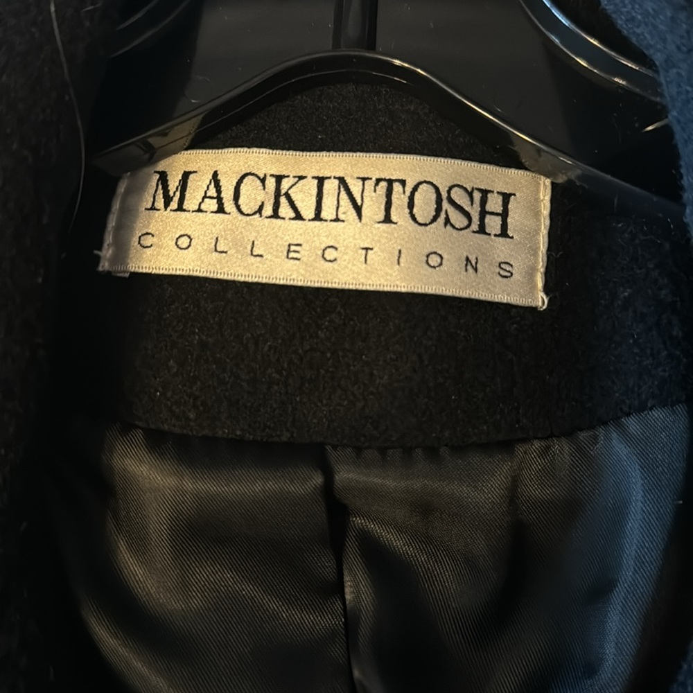 Black Pea Coat - Picture 3 of 5